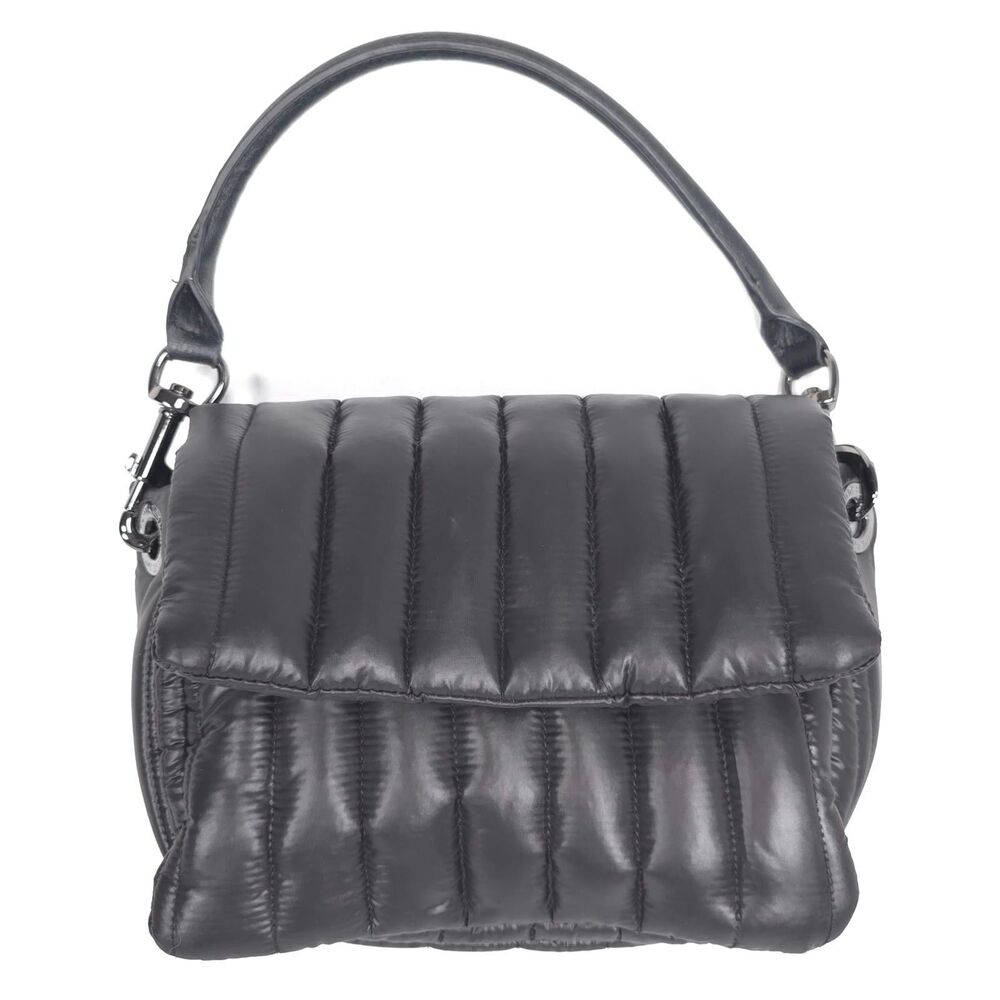 THINK ROYLIN Women's Shoulder Bag Purse Quilted Puffer Lightweight Black